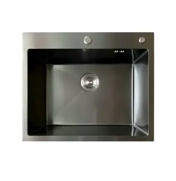 Мойка из нерж. стали MIXXUS MH5843 MICRO DECOR GRAPHITE (3.0/0.8) (Цвет графит) (MI8217)