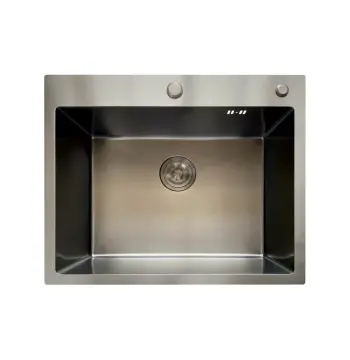 Мойка из нерж. стали MIXXUS MH6050 MICRO DECOR GRAPHITE (3.0/0.8) (Цвет графит) (MI8221)