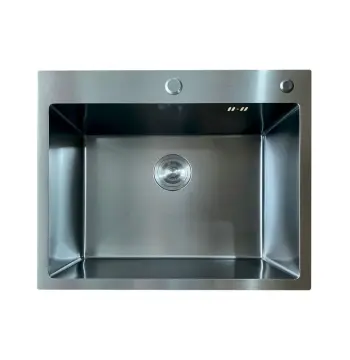Мойка из нерж. стали MIXXUS MH6050 MICRO DECOR BLACK (3.0/0.8) (Цвет черный) (MI8223)