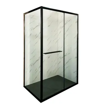 Душевая кабина без поддона Mixxus Premium Quadro SC01-120x80x195-TR Black прозрачное стекло 6мм (MI8293)
