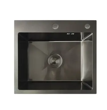 Мойка из нерж. стали MIXXUS MH5045 DECOR GRAPHITE (3.0/0.8) (цвет графит) (MI8310)