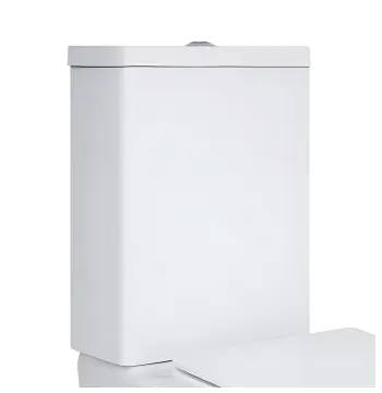 Бачок до унітазу-компакту MIXXUS ELLIPSE-0403-T3 TANK 425x360x140 у комплекті зі зливною арматурою (MI8318)