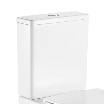 Бачок до унітазу-компакту MIXXUS PREMIUM BEVEL-0402-R TANK 430x390x140 у комплекті зі зливною арматурою (MI8327)