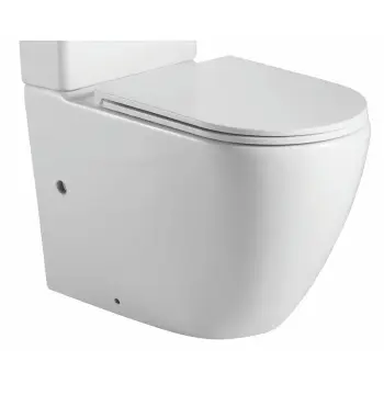 Чаша унитаза-компакта без сиденья MIXXUS PREMIUM ELLIPSE-0402-R BOWL 425x390x660 система смыва RIMLESS (MI8346)