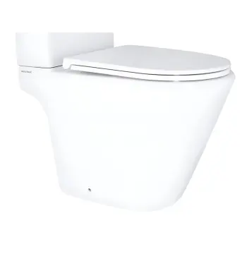 Чаша унитаза-компакта без сиденья MIXXUS BEVEL-0405-R BOWL 400x370x605 система смыва RIMLESS (MI8352)