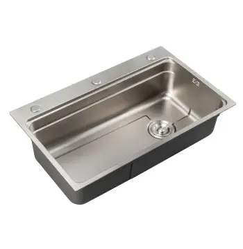 Мойка из нерж. стали MIXXUS MS6846-SET-01 MICRO DECOR SS COLOR (3.0/0.8) комплект (цвет нержавейка) (MI8389)