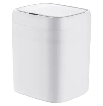 Відро для сміття сенсорне прямокутне MIXXUS WAVE-TC0212 WHITE 12 л (колір білий) (MI8403)