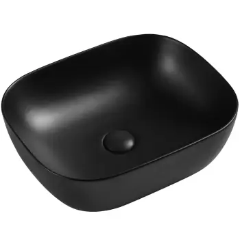 Раковина накладная MIXXUS PREMIUM DIVERSE-0101 BLACK 490х395х150mm (MP6485)