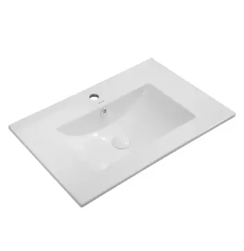 Раковина мебельная MIXXUS PREMIUM CUBIC-1502 710х460х170mm (отверстие под смеситель, перелив) (MP6496)