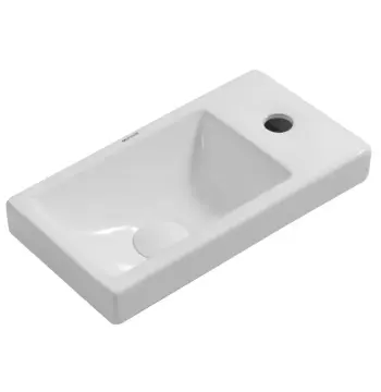 Раковина мебельная MIXXUS PREMIUM QUADRO-1501 400х215х105mm (отверстие под смеситель) (MP6502)