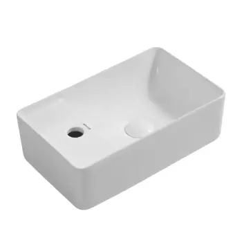Раковина подвесная MIXXUS PREMIUM QUADRO-1201-R 430х265х135mm (отверстие под смеситель) (MP6504)