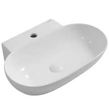 Раковина подвесная-накладная MIXXUS PREMIUM DIVERSE-0201 560х390х125mm (отверстие под смеситель) (MP6510)