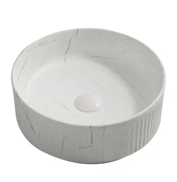 Раковина накладна MIXXUS PREMIUM WAVE-0102 MARBLE 370х370х130mm (MP6528)