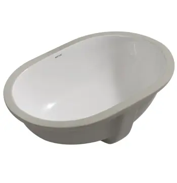 Раковина врезная под столешницу MIXXUS PREMIUM ELLIPSE-1701 570х385х205mm (перелив) (MP6566)