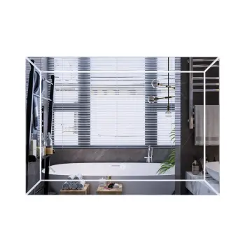 Зеркало MIXXUS PREMIUM CUBIC MR14-70x50-REVERSE с LED Touch, Anti-fog, димером, рег. яркости (MP6647)