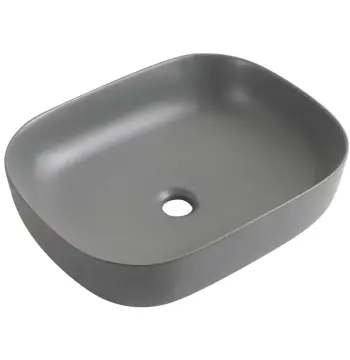 Раковина накладная MIXXUS PREMIUM DIVERSE-0115 GRAY 490x395x135mm (MP6650)