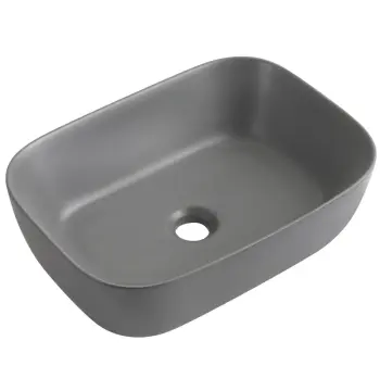 Раковина накладная MIXXUS PREMIUM DIVERSE-0116 GRAY 455x330x135mm (MP6651)