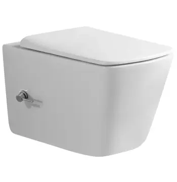 Унітаз-біде підвісний MIXXUS PREMIUM QUADRO-1301-R 510x350x345mm система змиву RIMLESS (MP6658)