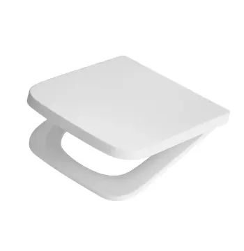 Сидение-крышка для унитаза MIXXUS PREMIUM SEAT COVER QUADRO-2005 430х345х30mm дюропластовое быстросъемное с микролифтом (MP6688)