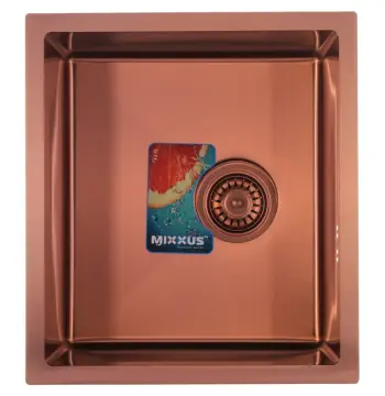 Мойка MIXXUS MX4843-220x1.0-PVD-BRONZE (Цвет бронза) (MX0558)