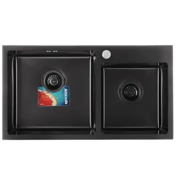 Мойка MIXXUS MX7843-220x1.0-PVD-BLACK (Цвет черный) (MX0565)