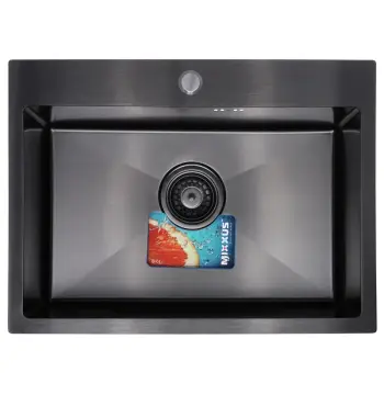 Мойка MIXXUS MX5843-200x1.0-PVD-BLACK (Цвет черный) (MX0576)