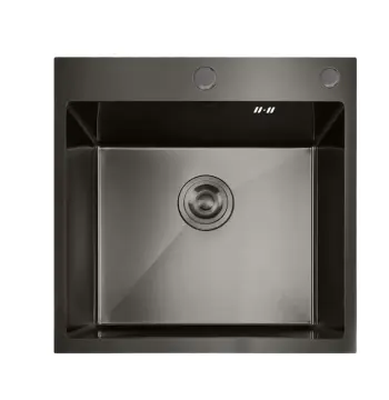 Мойка из нерж. стали MIXXUS MH5050 GRAPHITE (3.0/0.8) (Цвет графит) (MX1928)