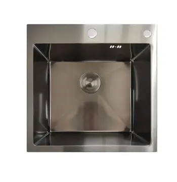 Мойка из нерж. стали MIXXUS MH5050 DECOR GRAPHITE(3.0/0.8) (Цвет графит) (MX1929)