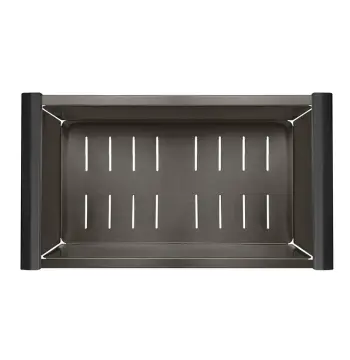 Сушилка для посуды MIXXUS BAS-02 NANO-BLACK 440мм из нерж. стали (Цвет графит) (MX1949)