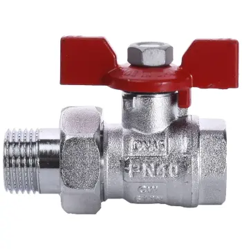 Кран шаровый прямой с американкой ARCO 1/2″ TURIA 0117208