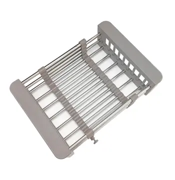 Сушилка для посуды MIXXUS BAS-01.SUS GRAY из нерж. стали SUS304 (Цвет серый) (MX1956)