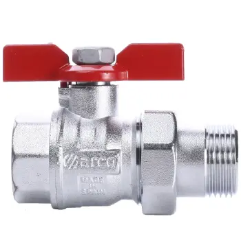 Кран шаровый прямой с американкой ARCO 1″ TURIA 0117608