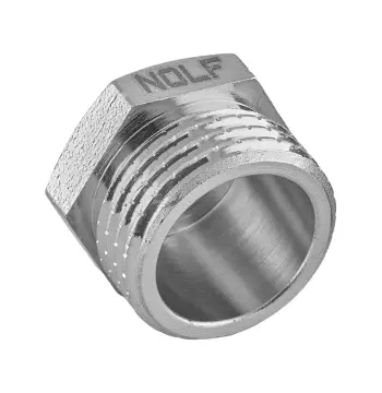 Заглушка никелированная NOLF NFC.P08M-N-3/4" M (NF3067)