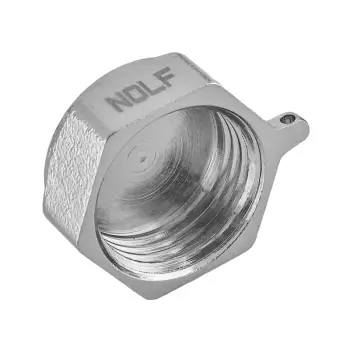 Заглушка никелированная NOLF NFC.P08F-N-3/4" F (NF3070)