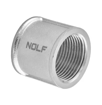 Муфта никелированная NOLF NFC.C10-N-1" (NF3074)
