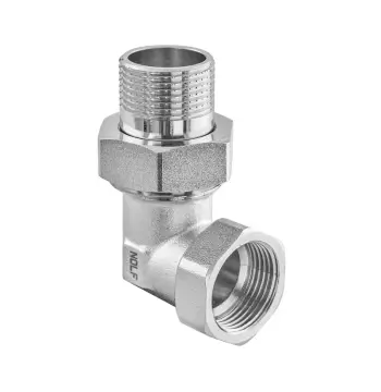 Згін американка Nolf NFC.521-06 - 1/2" кутовий нікельований (NF3236)