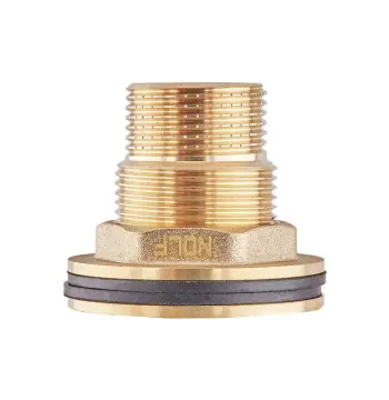 Врізка в бак з контргайкою NOLF NFC.450-08 - 3/4" (латунна) (NF3240)