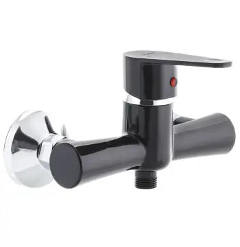 Смеситель для душа Plamix Vega-003 пластиковый черный (PM0576)
