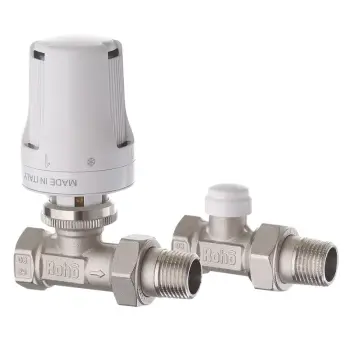 Комплект для подключения радиатора Roho R5160-050K - 1/2" прямой (RO0118)