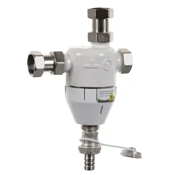 Сепаратор шламу з магнітом для котла Roho R680-075W - 3/4" (білий) (RO0158)