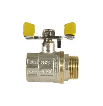 Кран кульовий СК 3/4" ГШМ YELLOW ART.607 (SK0102)