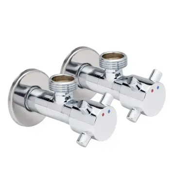 Кран кульовий для підключення сантехприладів Sanlux ST-301 - 1/2"x3/4" (SL2927)