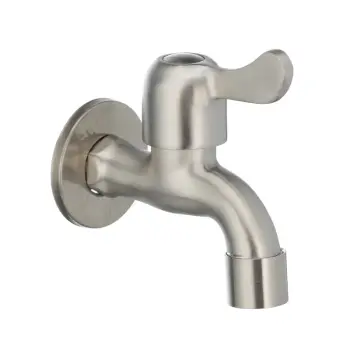 Кран для холодной воды Mixxus BIB-01 нержавеющий настенный 1/2 (SS0050)