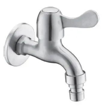 Кран для холодной воды MIXXUS BIB-02 нержавеющий настенный 1/2 (SS0051)