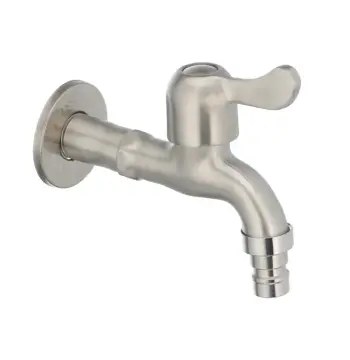 Кран для холодной воды Mixxus BIB-03 нержавеющий настенный 1/2 (SS0052)