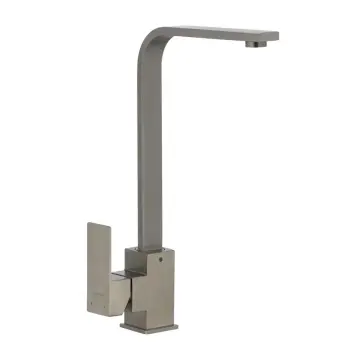 Смеситель для кухни MIXXUS KUB-011 из нержавеющей стали SUS304 с высоким поворотным изливом SS2808 (SS2808)