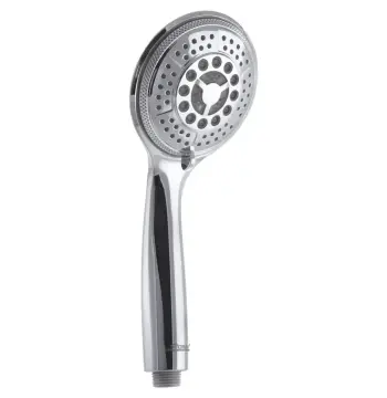 Лейка для душа Storm SH-05-F10M5-LED хромированная из ABS-пластика на 5 режимов с подсветкой (ST0007)
