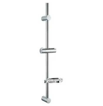Душевая стойка Haiba S3028 хромированная с мыльницей (ST0584)