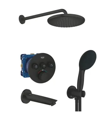 Набор для комплектации ванны и душа Grohe Grohtherm SmartControl из New Tempesta 250 (UA26415SC10)
