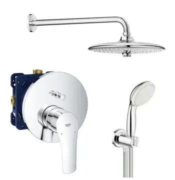 Душевая система скрытого монтажа со смесителем Grohe Grohtherm SmartControl (UA34614SC4)